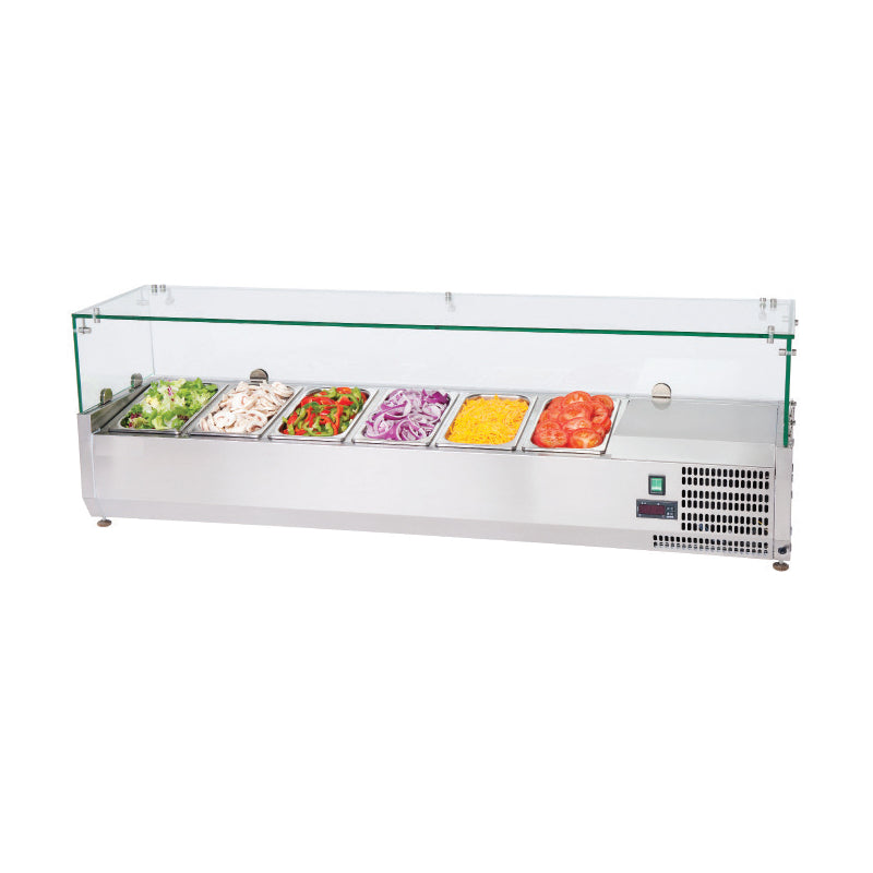 Vrx 1400/330 Contenitore Refrigerato Vetro 2 C/8 C Green Line Mm.1400×