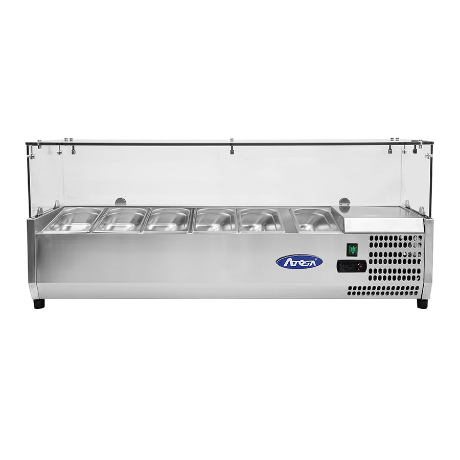 Portacondimenti Refrigerato Vrx         1500/380gn 1/3x6 Mm.1505x395xh