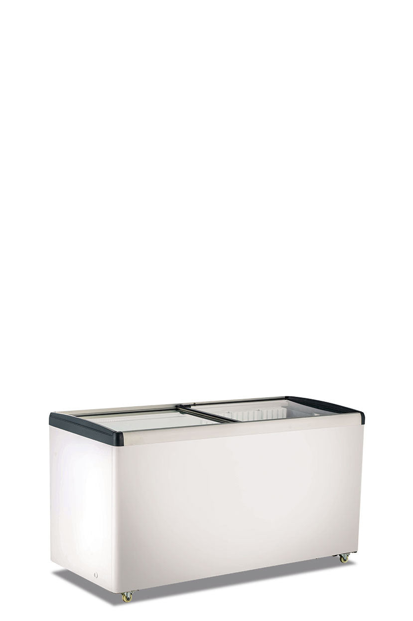 Frigo/Congelatore statico a pozzo vetro piatto scorrevole FRC 500 PFF