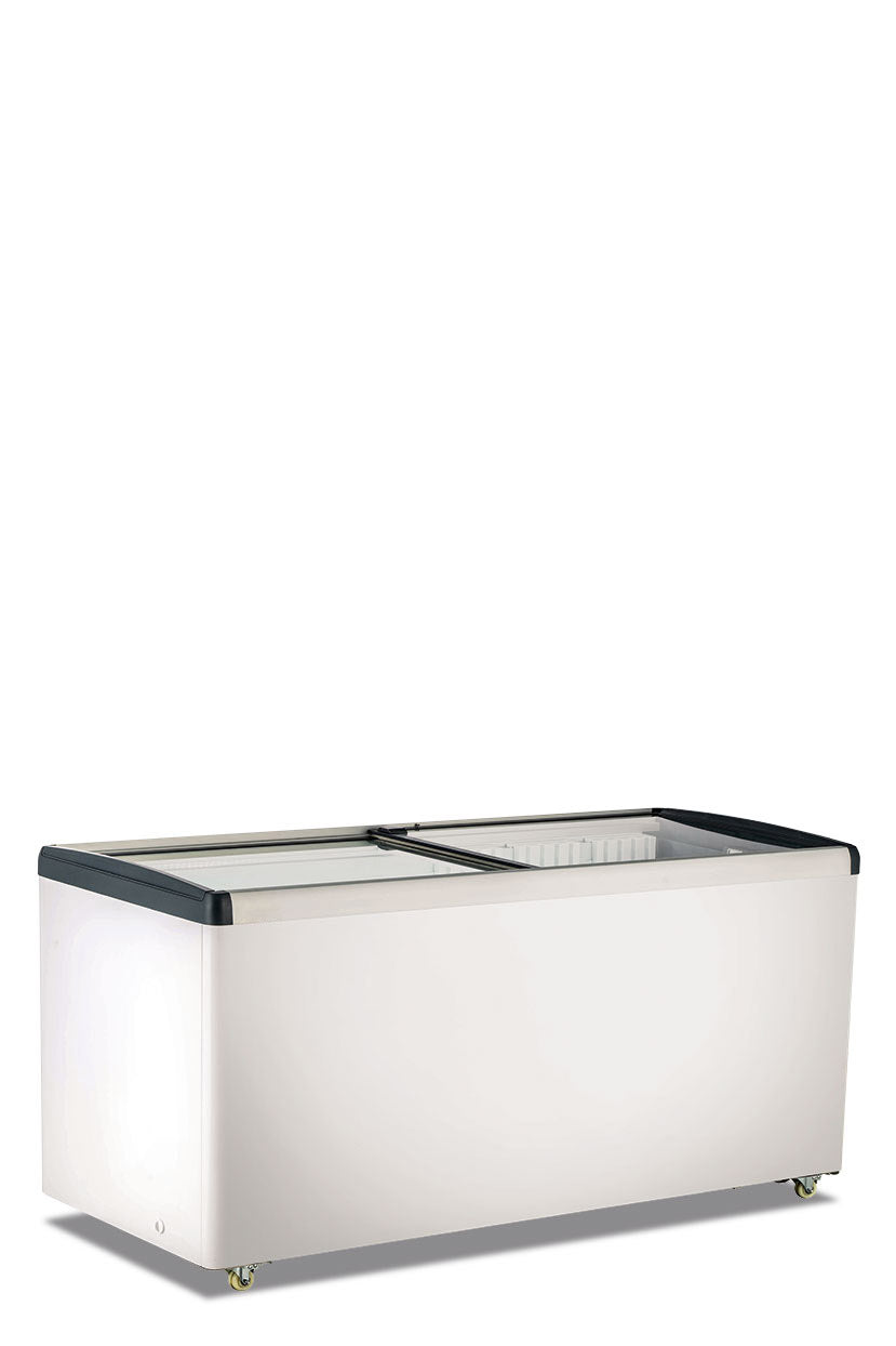 Frigo/Congelatore statico a pozzo vetro piatto scorrevole FRC 600 PFF
