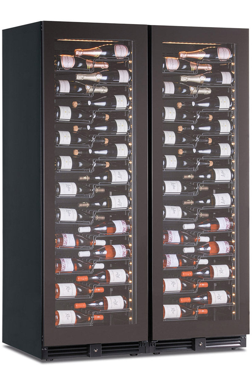 Frigo vini doppia porta 2 zone di temperatura, ventilato CW 355 G2TB