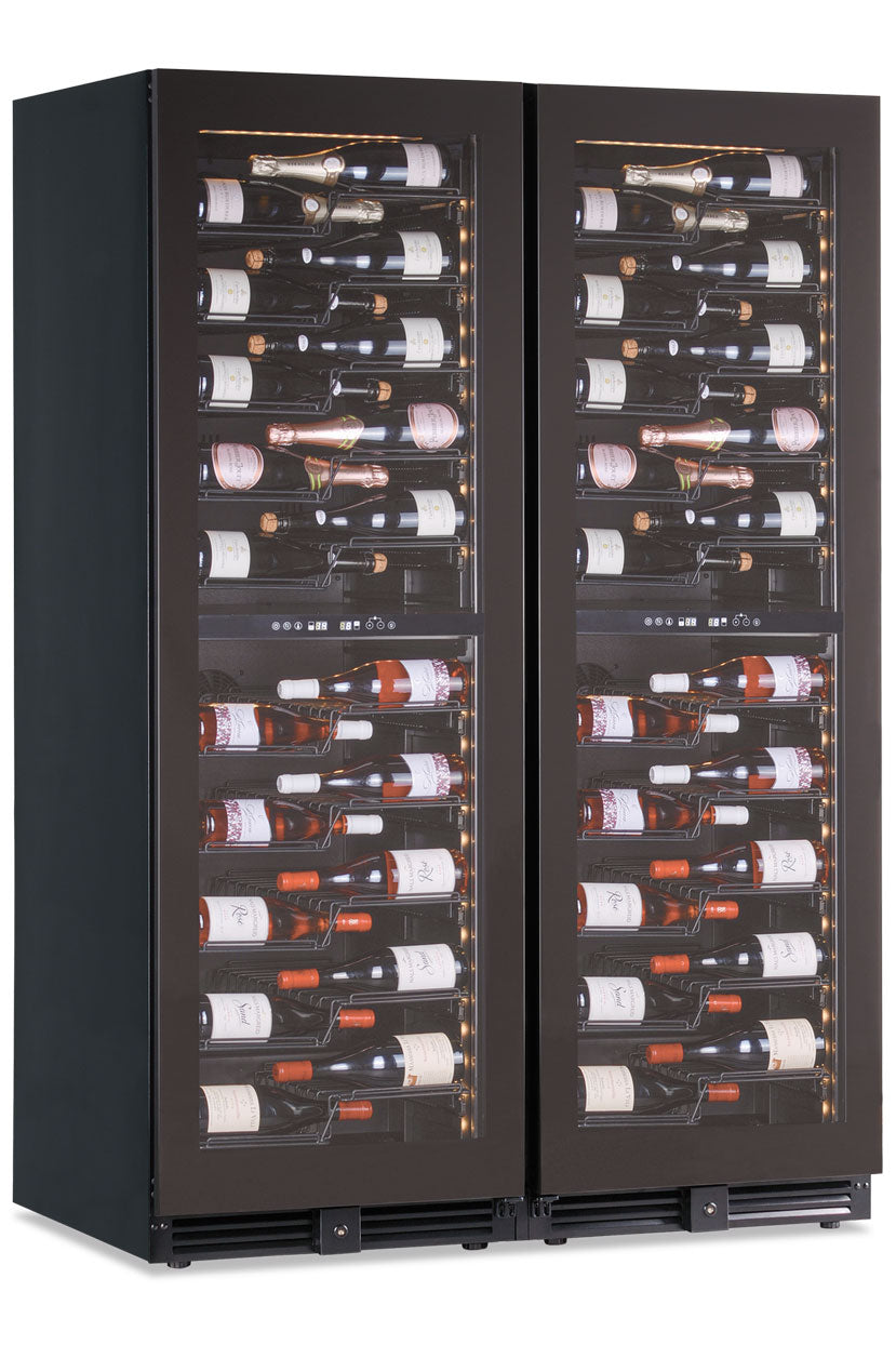 Frigo vini doppia porta 4 zone di temperatura, ventilato CW 355 G4TB