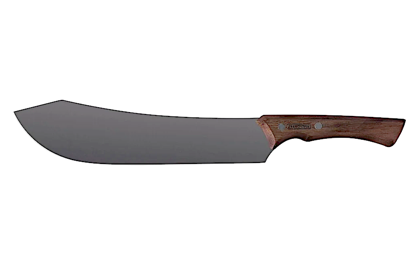 Coltello Carne Cm.24,1 Manico Legno - Black Collection