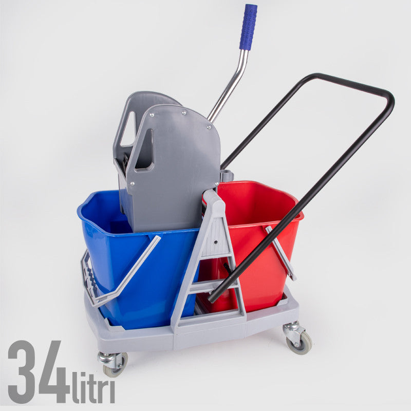Carrello Lavapavimenti Jack Lt.34