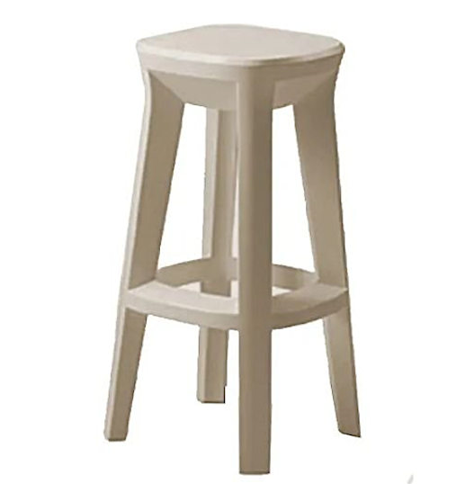Frozen Sgabello Quadro Sabbia Indoor/outdoor H.74cm
