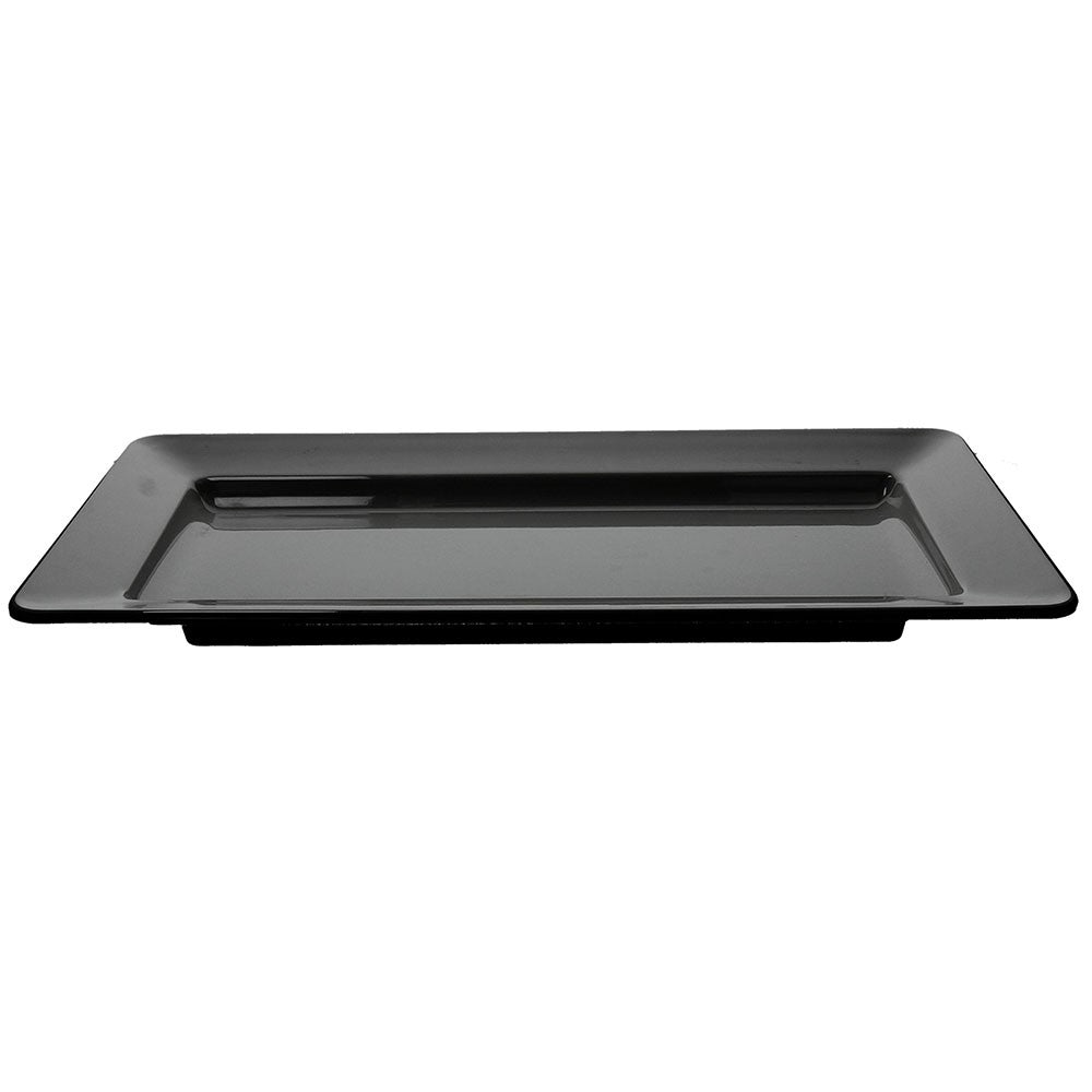 Show Plate Piatto Rett.Cm71x41 Nero