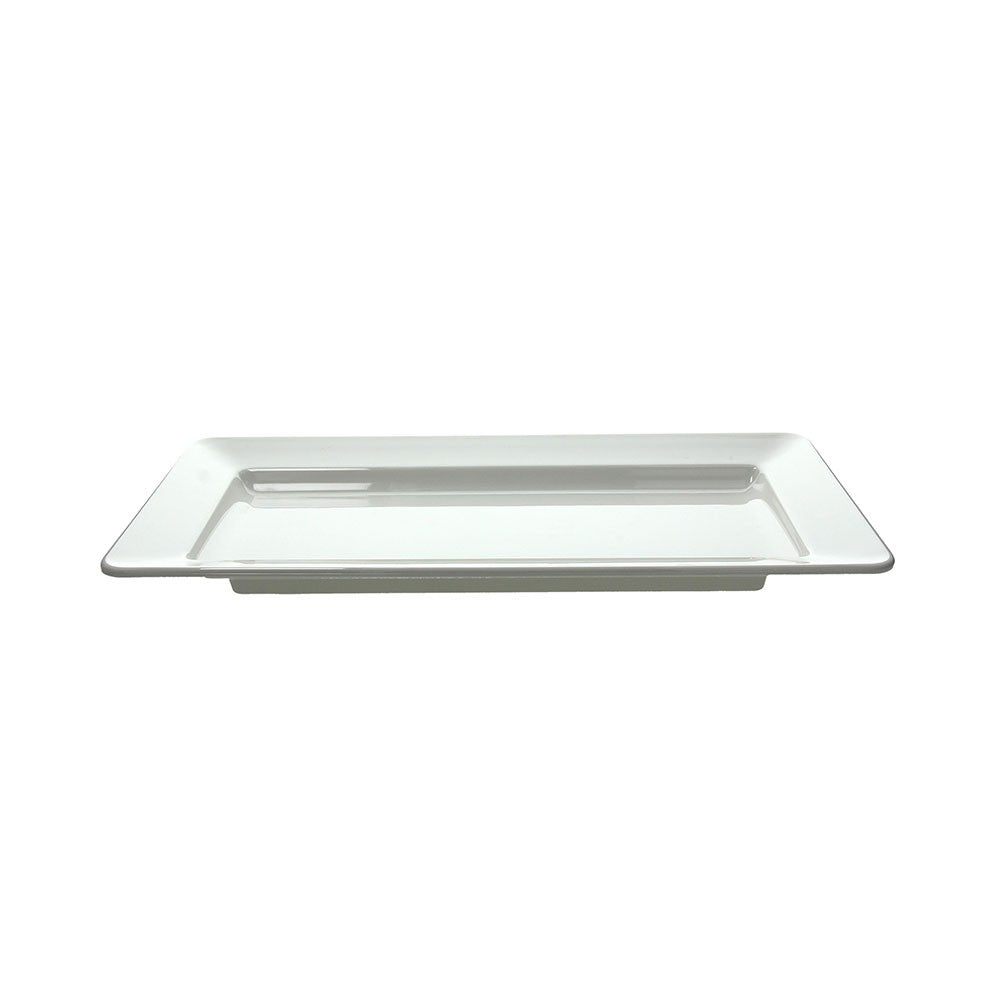 Piatto Rettangolare Bianco 70x30centimetri Melaminashow Plate Tognana