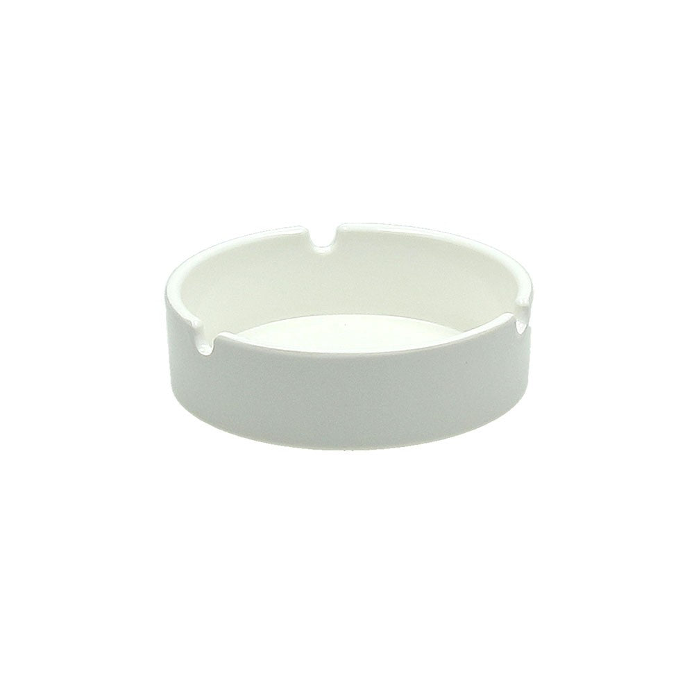 Posacenere Antivento Show Plate Bianco