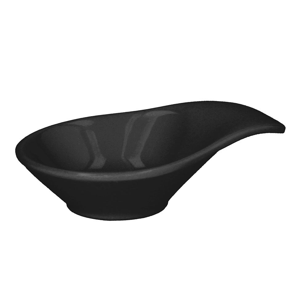 Show Plate Coppetta Finger Food In Melamina Cm.11,5x8 Nera Tognana
