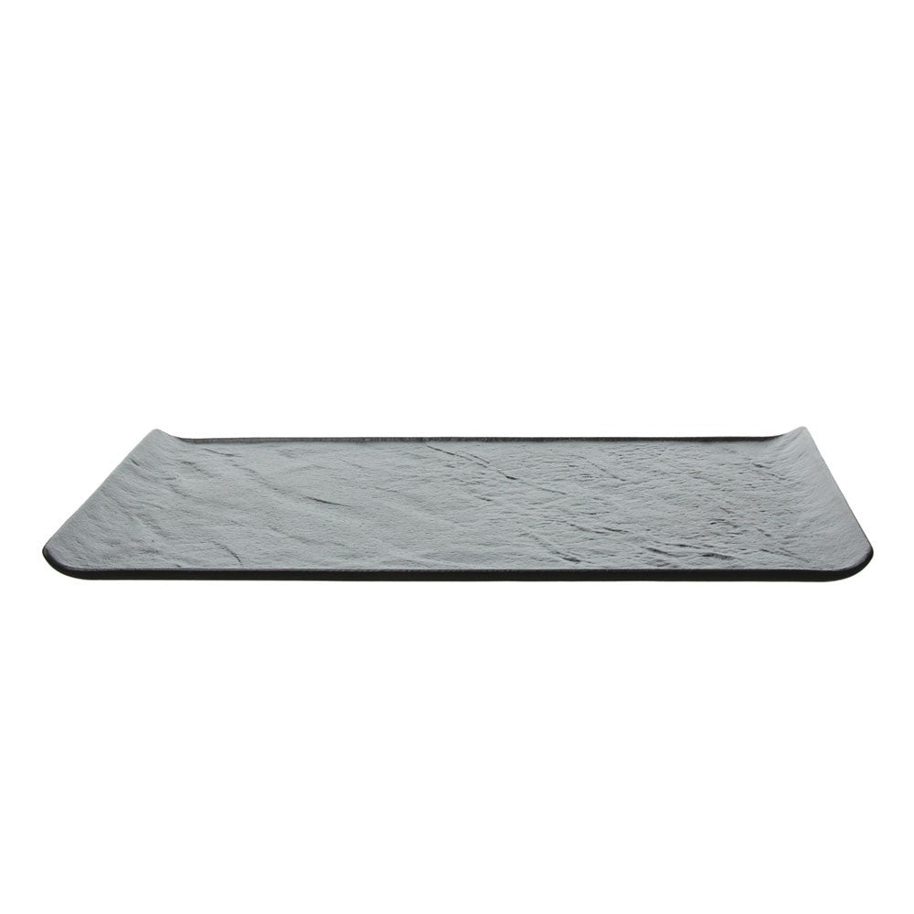 Vulcania Black Piatto Rettangolare Cm.33,5x20,5 Tognana Porcellane