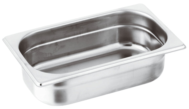 Gastronorm Bacinella 1/4 H.100 Mm.162x265 Inox