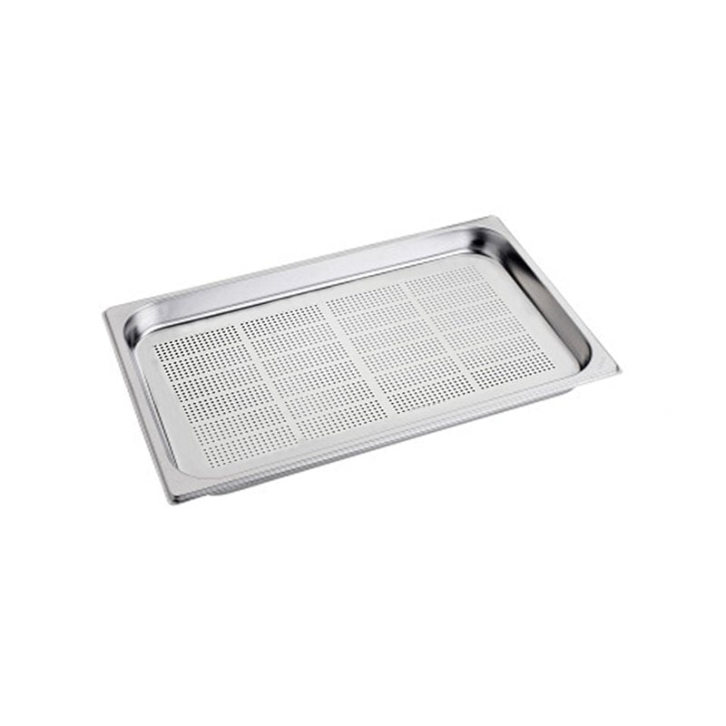 Gastronorm Bacinella 2/1 Forata H.40 Mm.650x530 Inox