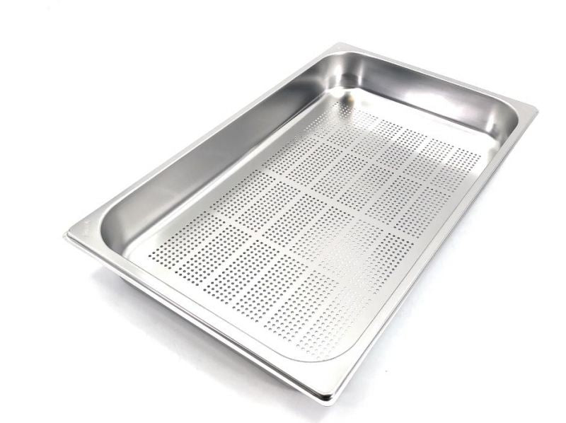 Gastronorm Bacinella 1/1 Forata H.100 Mm.325x530 Inox