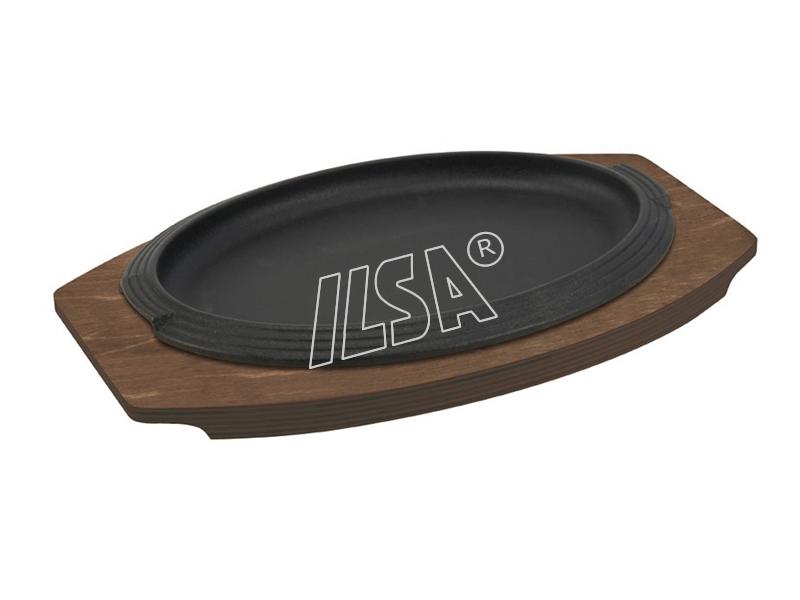 Piatto A Servire Ovale In Ghisa Cm 32x22 Ilsa