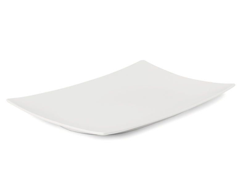 Cassiopea Vassoio Rettangolare Avorio   Cm.40,5x25