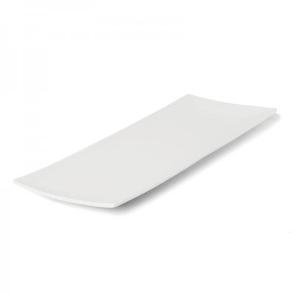 Cassiopea Vassoio Rettangolare Stetto Avorio Cm.41x14,5