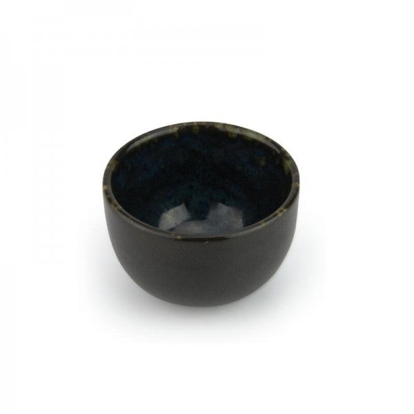 Phobos Coppetta Nera Puntinata Blu Cm.9,5x6h