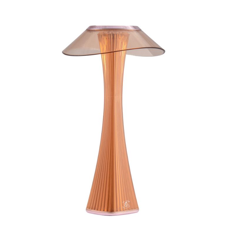 Astreo Lampada Da Tavolo Abs Rame Cm.15x27,5