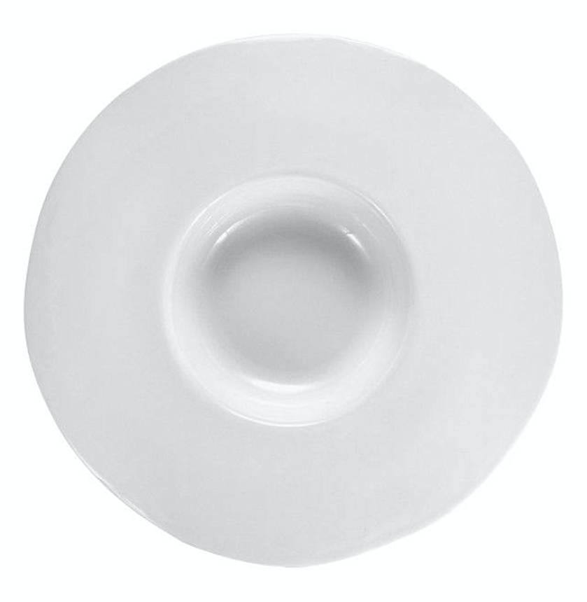 Aphros Pasta Bowl Cm.33 H.4 Bianco Lucido Opaco