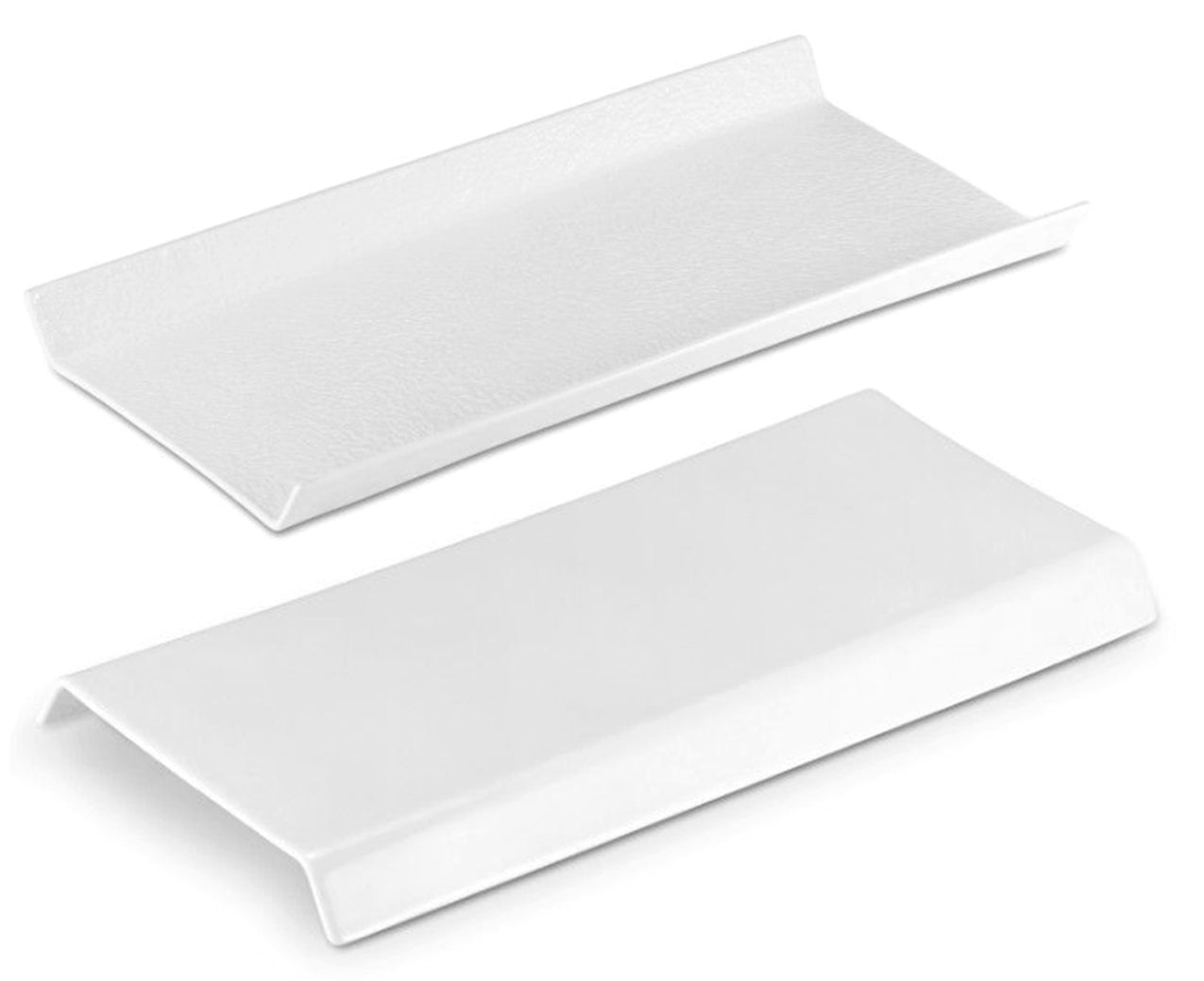 Aphros Vassoio Gourmet Cm.30,5x15 Bianco Lucido Opaco