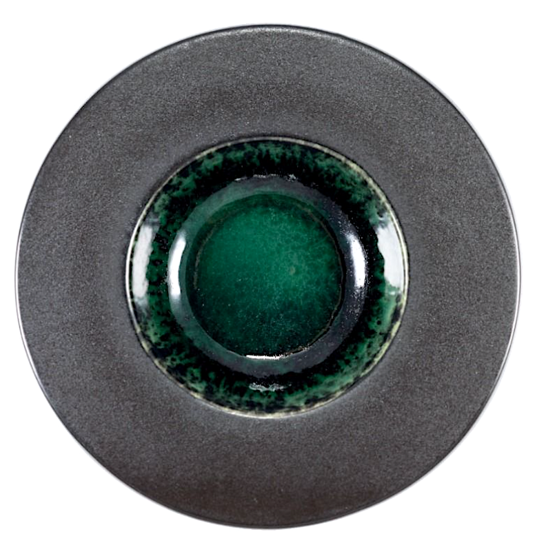 Deimos Pasta Bowl Cm.29 H.5 Nero/verde