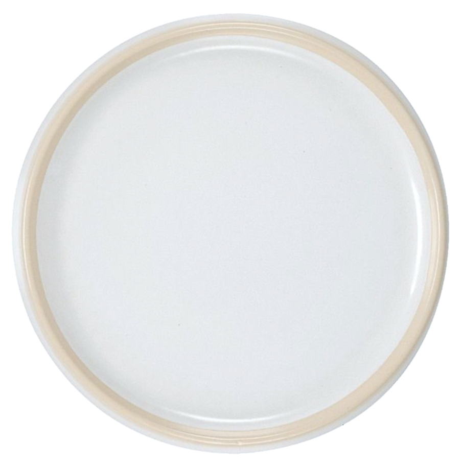 Deimos Piatto Frutta Cm.23,5 H.2,5 Beige