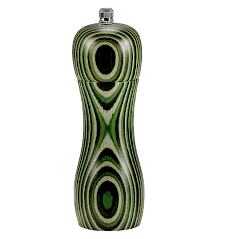 Kaleidoscope Macinapepe/sale H.15cm Legno Con Macina In Ceramica