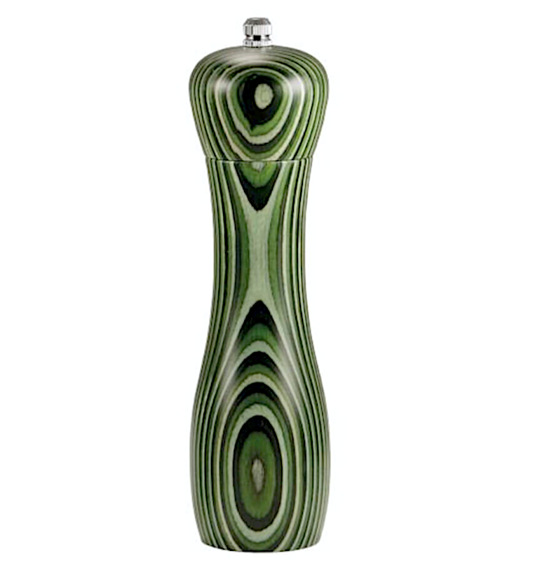 Kaleidoscope Macinapepe/sale H.20cm Legno Con Macina In Ceramica