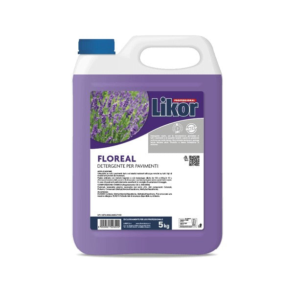 Likor Detergente Pavimenti Kg.5 Floreal