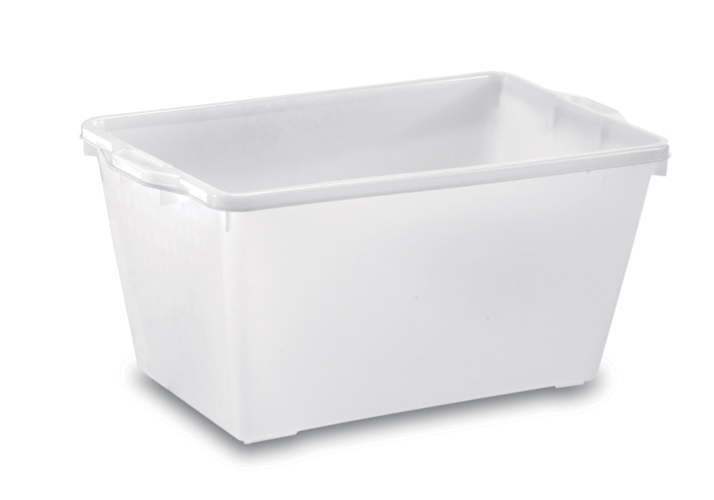 Bacinella Rett.Cm62x42x30 Neutro 60lt