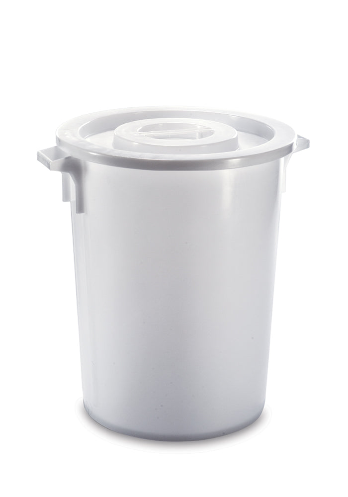 Bidone Corallo 120lt Neutro C/coperchio