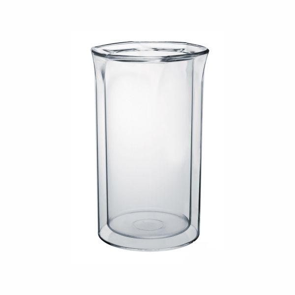 Portabottiglie Trasparente Termico Dm.14cm.13,30x13,30xh.21,60