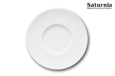 Napoli Piatto Piano Gourmet Cm.31 Bianco Saturnia