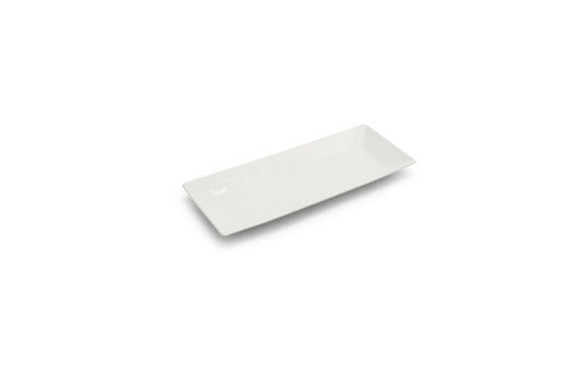 Kimi Piatto Rettangolare Cm.27x17,5 Bianco Saturnia
