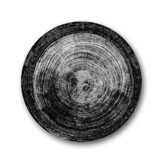 Black Round Siviglia Piatto Rotondo Cm.31 Z07