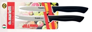 Marietti Top Confezione 2 Coltello Agrumi+pomodoro Nero