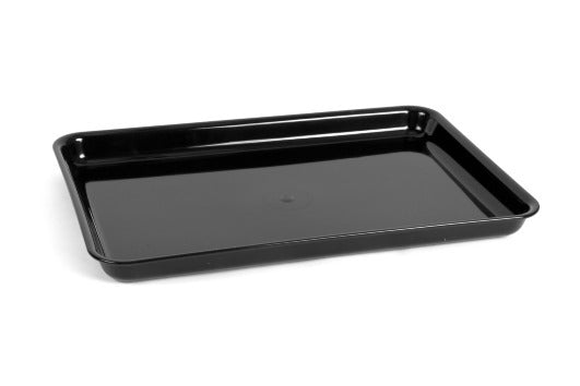 Vassoio In Metacrilato Per Uso Alimentare Cm.29x44x3,5 Nero