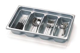 Portaposate Horeca In Polipropilene Grigio