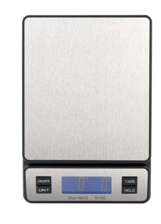 Bilancia Cucina Digitale Inox 40kg/2.0g