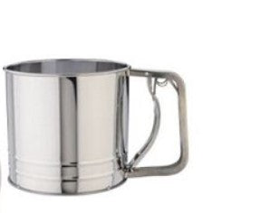 Spargifarina Doppia Rete Inox D.12,5 Cm