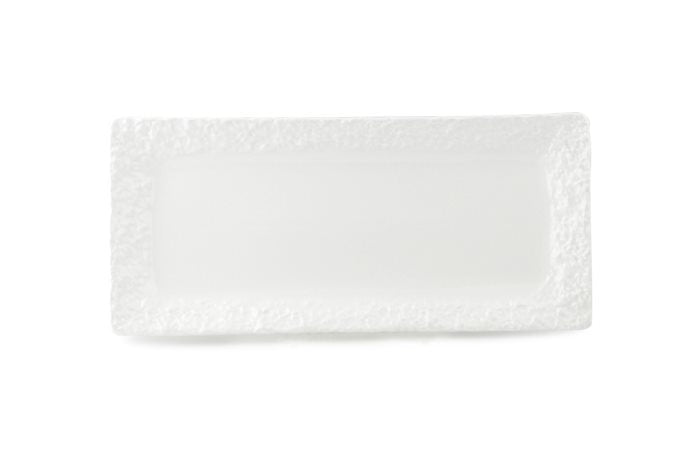 Vassoio Rettangolare Cm.37x17 Effetto Pietra
