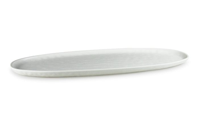 Melamina Alba Vassoio Ovale Cm.48x19,5