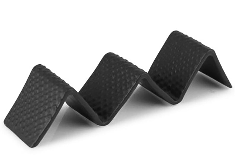 Porta Tacos 2 Posti Cm.20,5x5 Nero Opaco