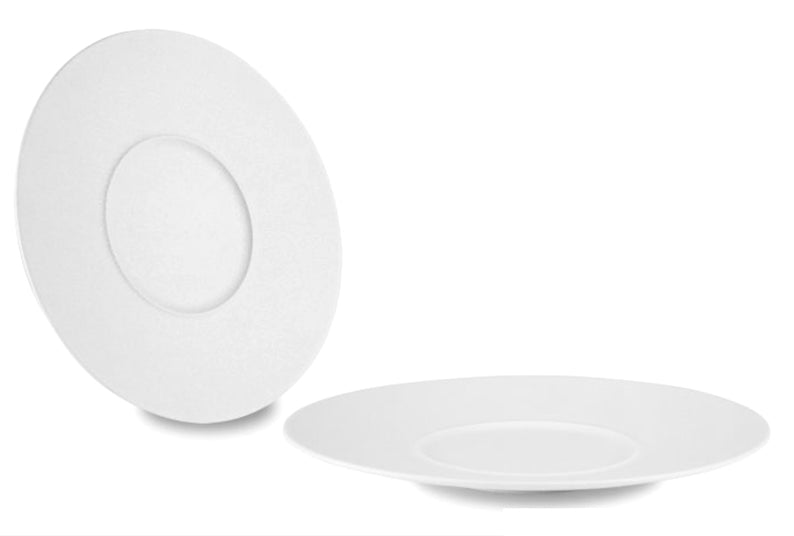 Granit Piatto Tondo Gourmet Cm.28 Bianco