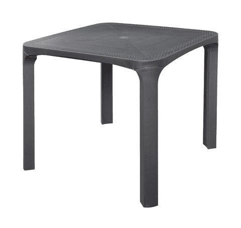 OlÈ Tavolo Rattan 80x80 Antracite