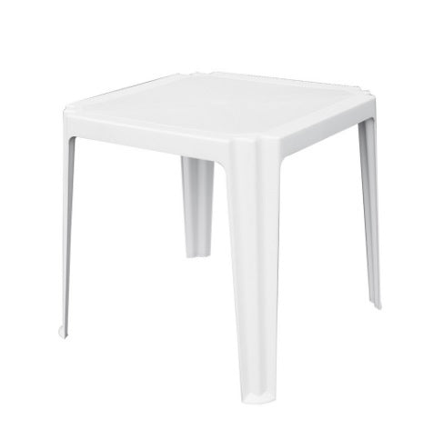 Madison Tavolo Impilabile 75x75 Bianco