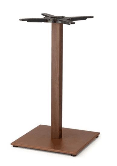 Tiffany Basamento Base Quadrata 50x50 H.73 Verniciato Nero