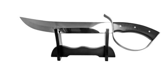 Giulietta Sciabola Per Sabrage Cm.42 Acciaio Inox Con Supporto In Legn