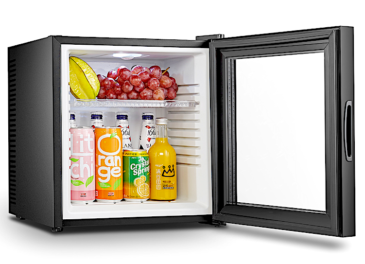 Iceberg Glass Frigo Mini Lt.24 Porta Vetro Mm.380x380x475h