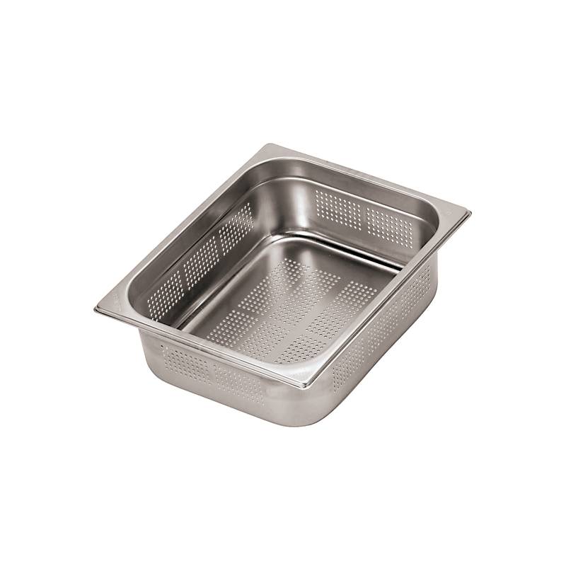 Gastronorm Bacinella 2/3 Forata H.65 Mm.325x354 Inox